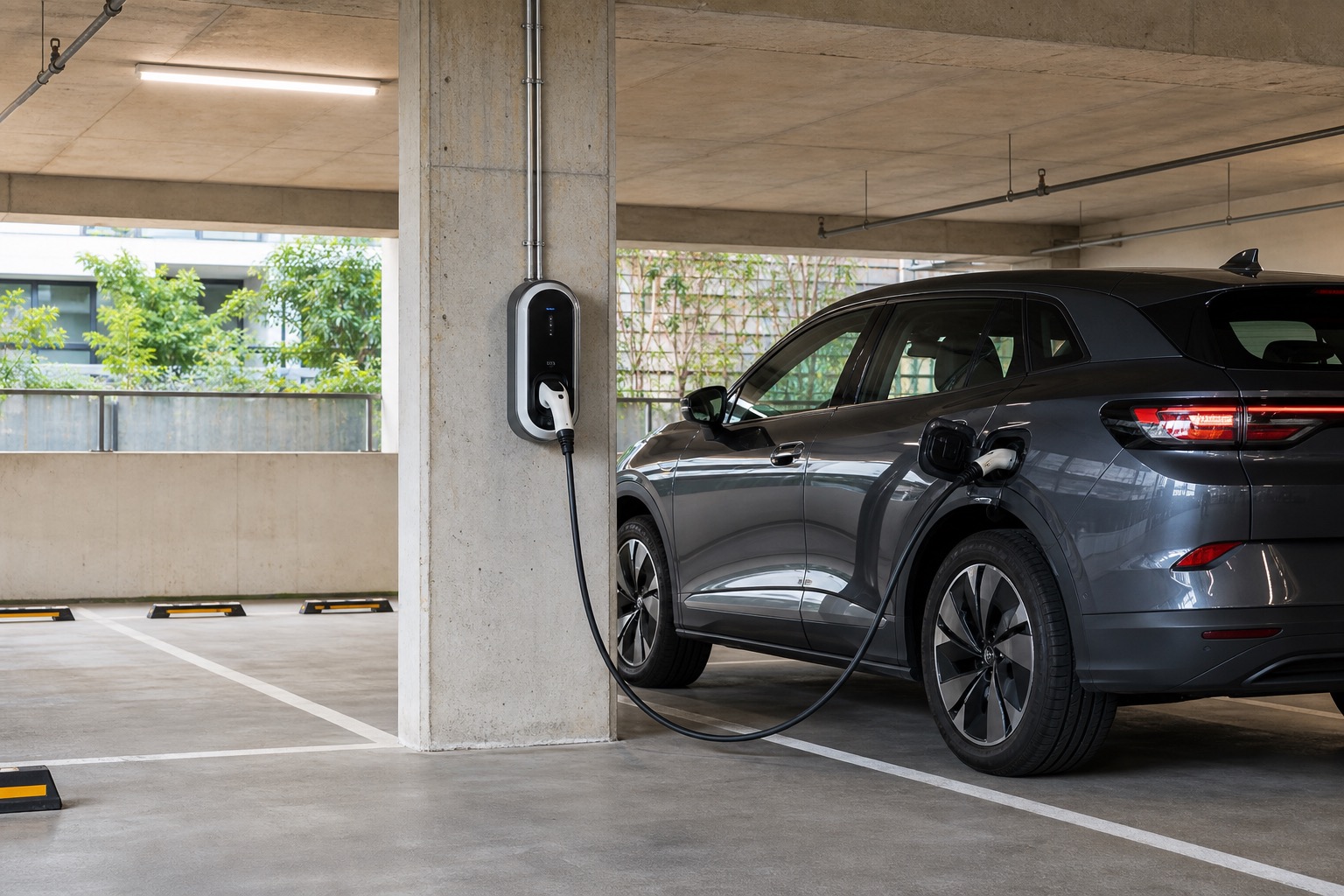 Residential EV charging managed by ChargeStack.