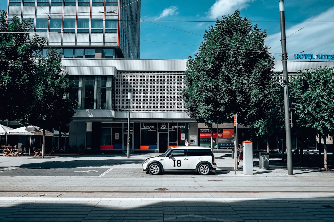 Retail and workplace EV charging site.